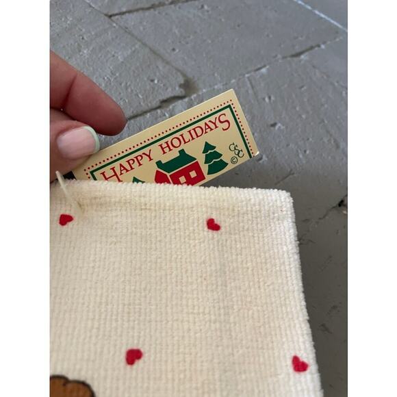 Beary Christmas Vintage Hand Towel Holiday NWT - Picture 5 of 7